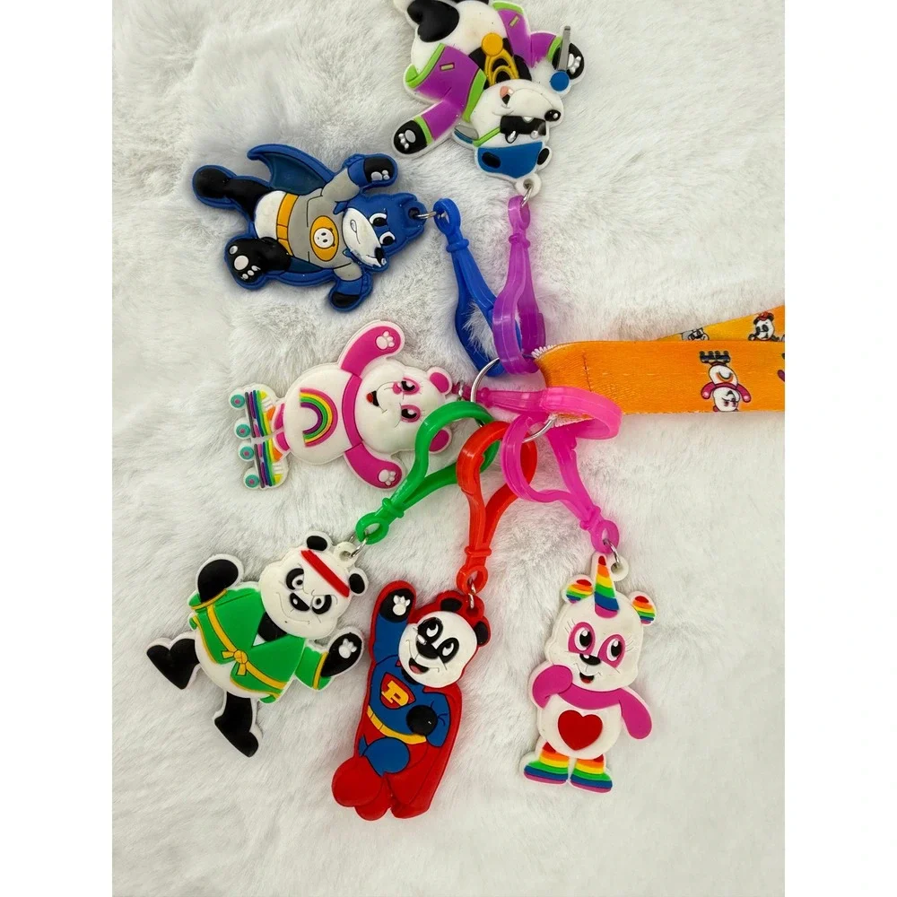 Big‎ Kahuna Fundraising Panda Lanyard Kids OS Multicolor Collectible Charms